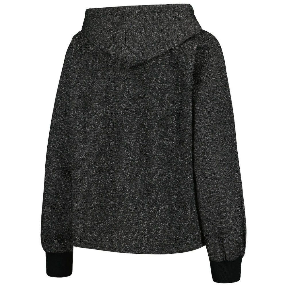Boston Red Sox DKNY Sport Women's Debbie Dolman Raglan Pullover Hoodie - Black