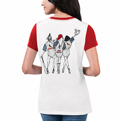 St. Louis Cardinals G-III 4Her by Carl Banks Women's Illustration Ringer T-Shirt - White
