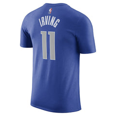 Kyrie Irving Dallas Mavericks Icon Name & Number T-Shirt sale - Blue | Nike shop