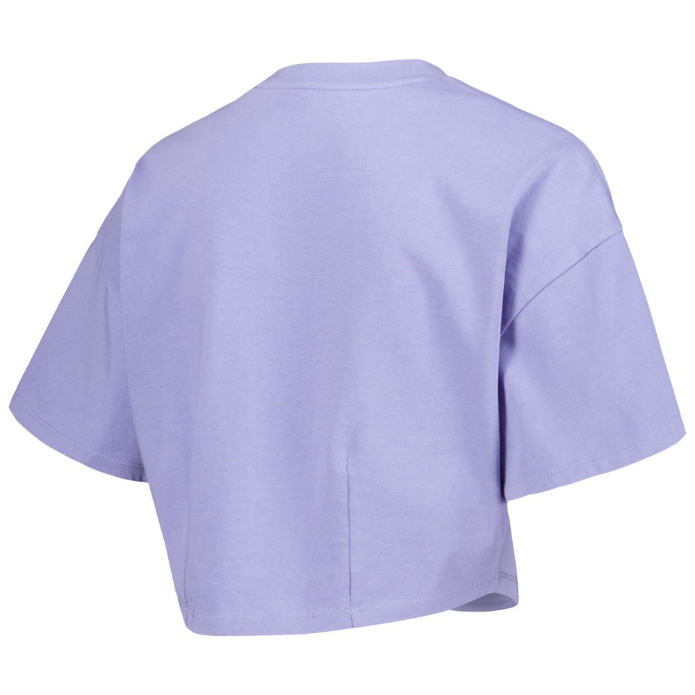 Phoenix Suns Lusso Women's Nola Faded Tonal Cropped T-Shirt - Purple on sale