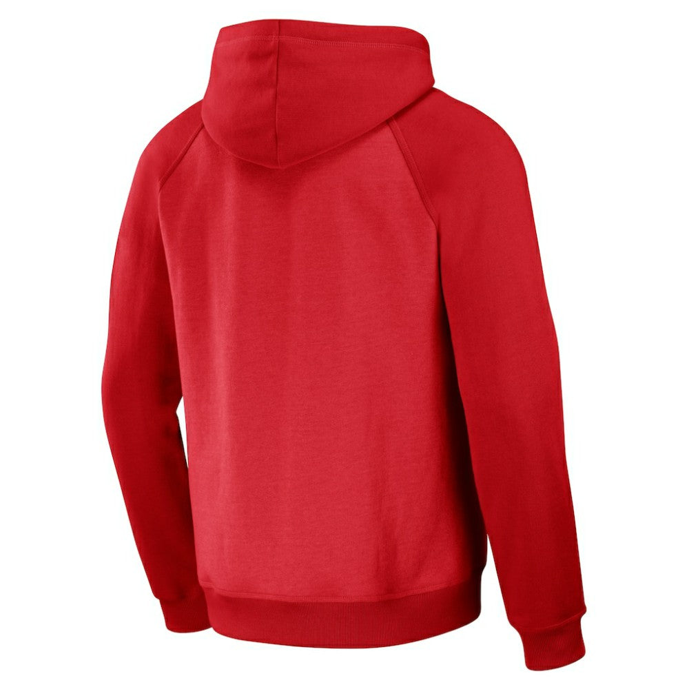 Los Angeles Angels Darius Rucker Collection Raglan Full-Zip Hoodie - Red
