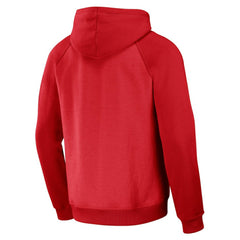 St. Louis Cardinals Darius Rucker Collection Raglan Full-Zip Hoodie - Red