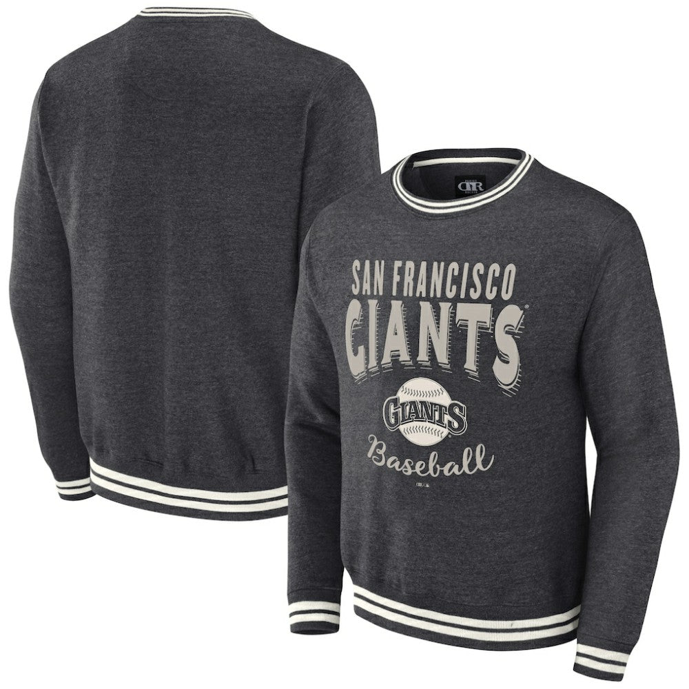 San Francisco Giants Darius Rucker Collection Vintage Pullover Sweatshirt - Heather Charcoal