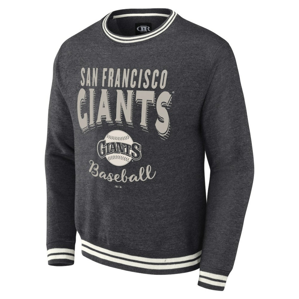 San Francisco Giants Darius Rucker Collection Vintage Pullover Sweatshirt - Heather Charcoal