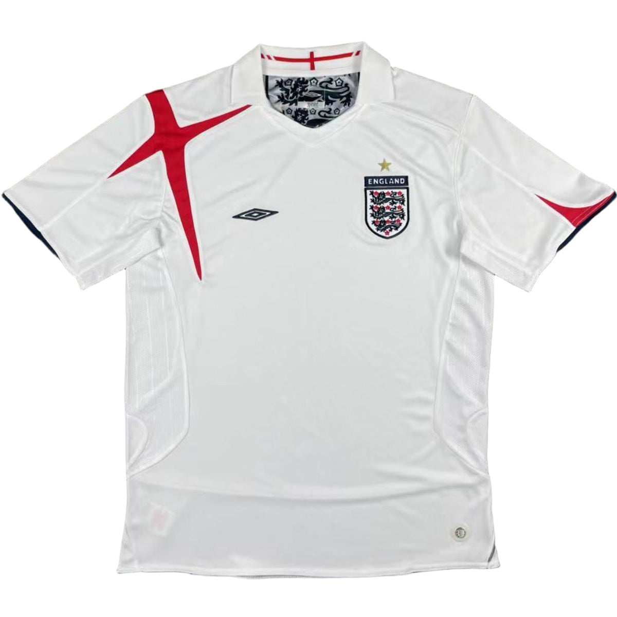 Retro England Home Jersey World Cup 2006