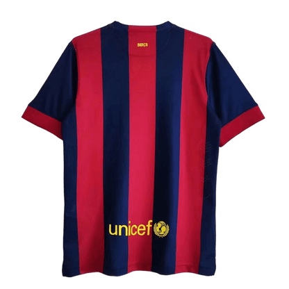 Messi #10 Retro Barcelona Home Jersey 2014/15