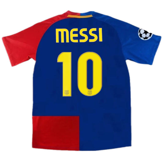 Messi #10 Retro Barcelona UCL Final Home Jersey 2008/09