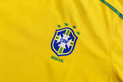 LEONARDO #18 Retro Brazil Home Jersey World Cup 1998