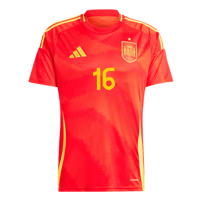 RODRIGO #16 Spain Home Jersey Euro - [Supre Replica]