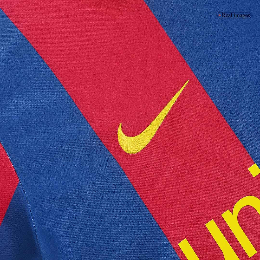Messi #10 Retro Barcelona Home Jersey 2010/11