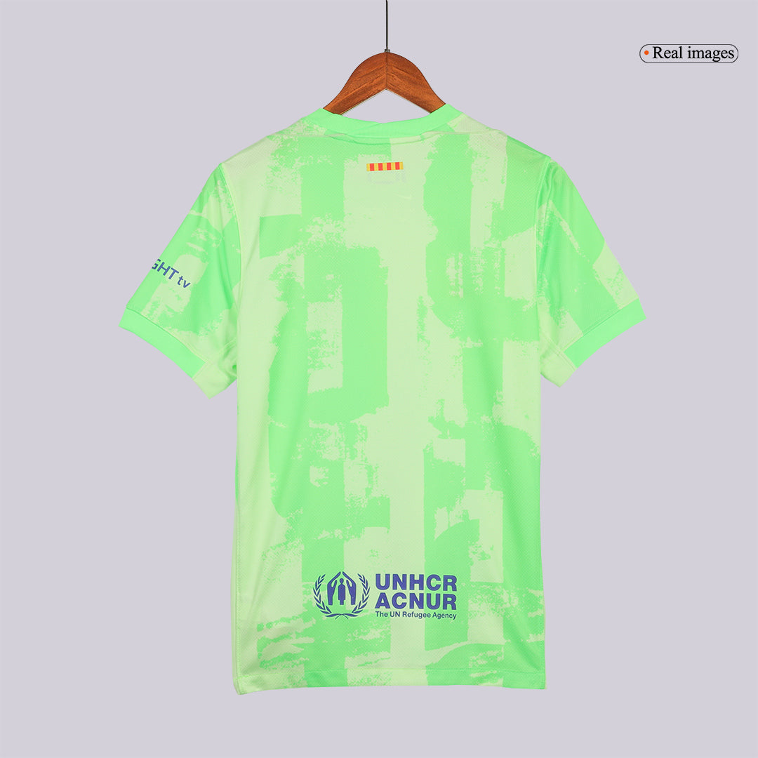 [Super Replica] Barcelona Third Spotify Logo Without Text Jersey