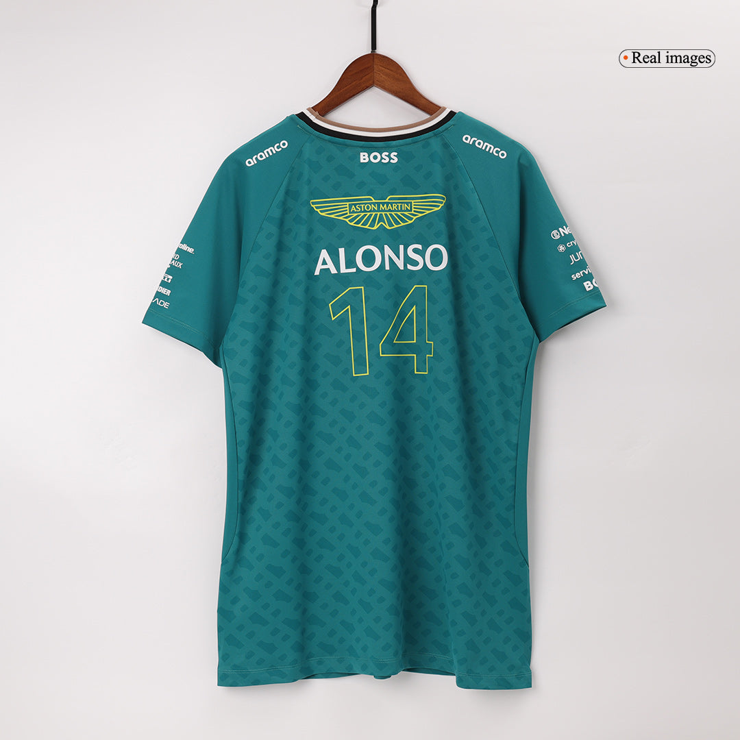 Aston Martin Aramco Cognizant F1 Racing Team Fernando Alonso Driver T-Shirt