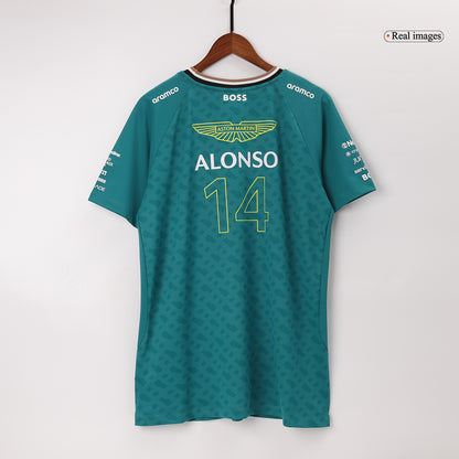 Aston Martin Aramco Cognizant F1 Racing Team Fernando Alonso Driver T-Shirt