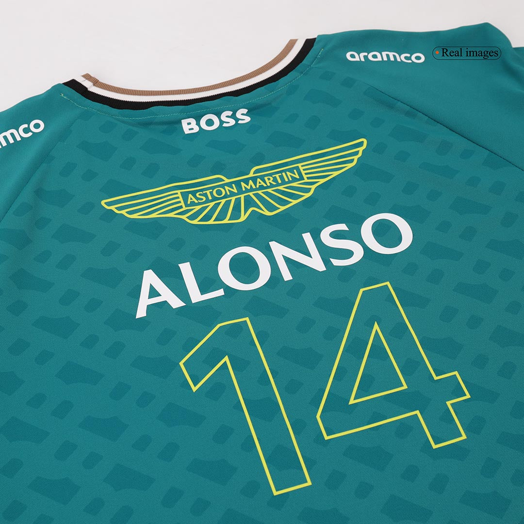 Aston Martin Aramco Cognizant F1 Racing Team Fernando Alonso Driver T-Shirt
