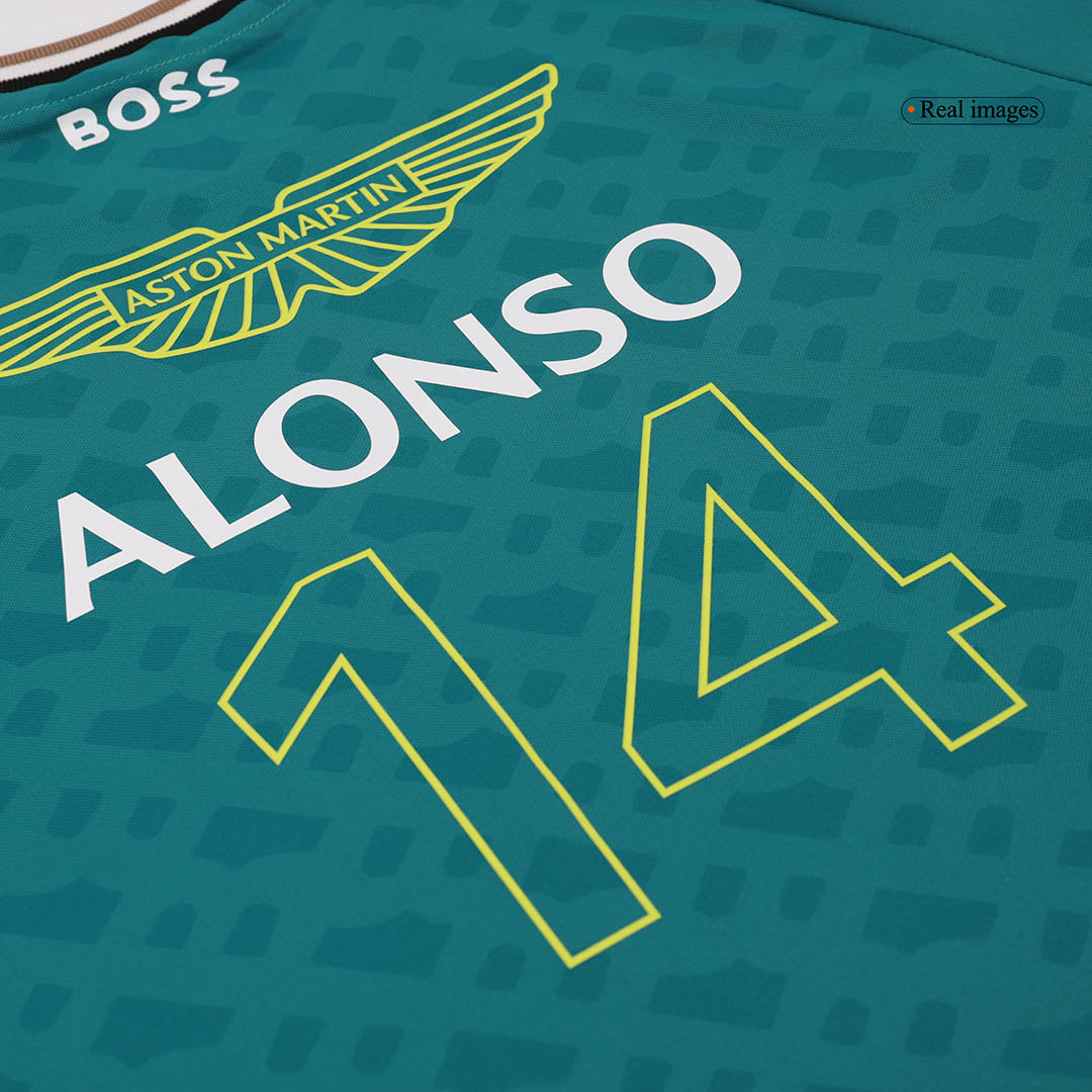 Aston Martin Aramco Cognizant F1 Racing Team Fernando Alonso Driver T-Shirt