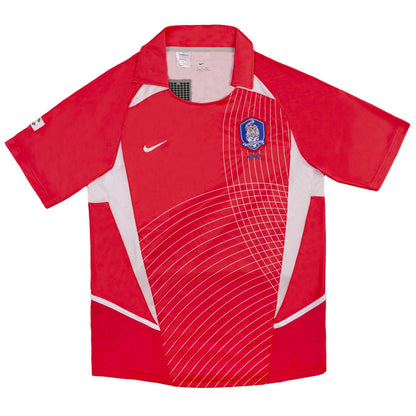 J H AHN #19 Retro South Korea Home Jersey 2002