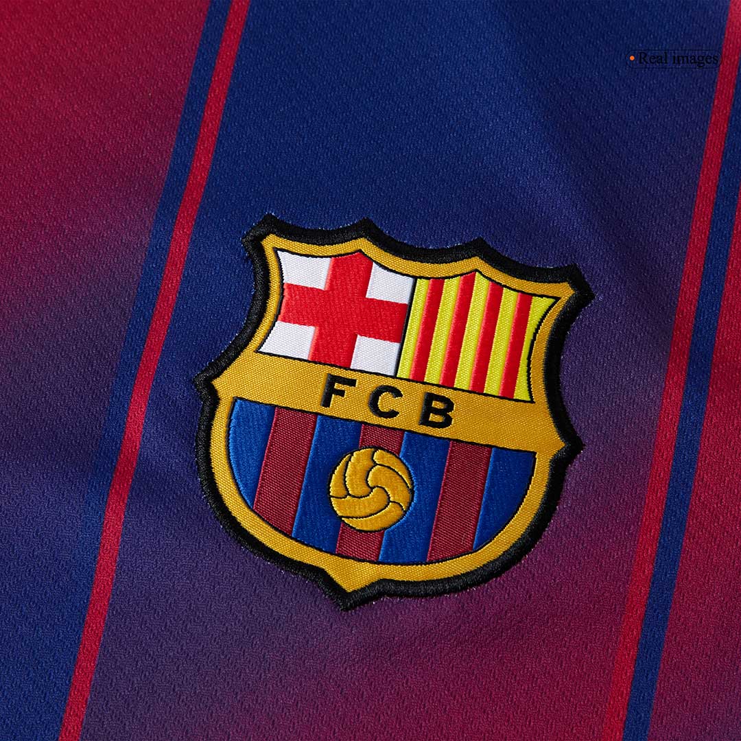 RAPHINHA #11 Barcelona Home Jersey 2025/26 - UCL
