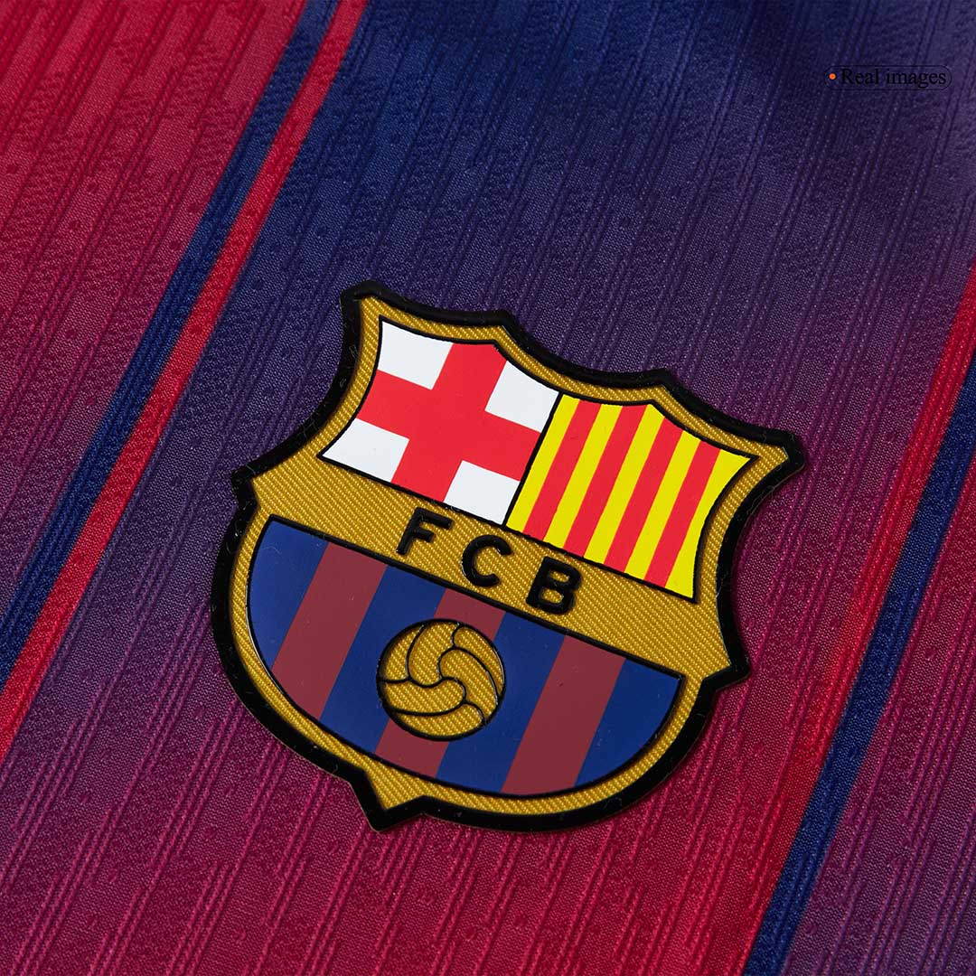 RAPHINHA #11 Barcelona Home Match Jersey Player Version 2025/26 - UCL