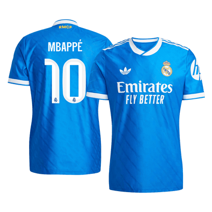 MBAPPÉ #10 Real Madrid Third Away Match Jersey Player Version 2025/26
