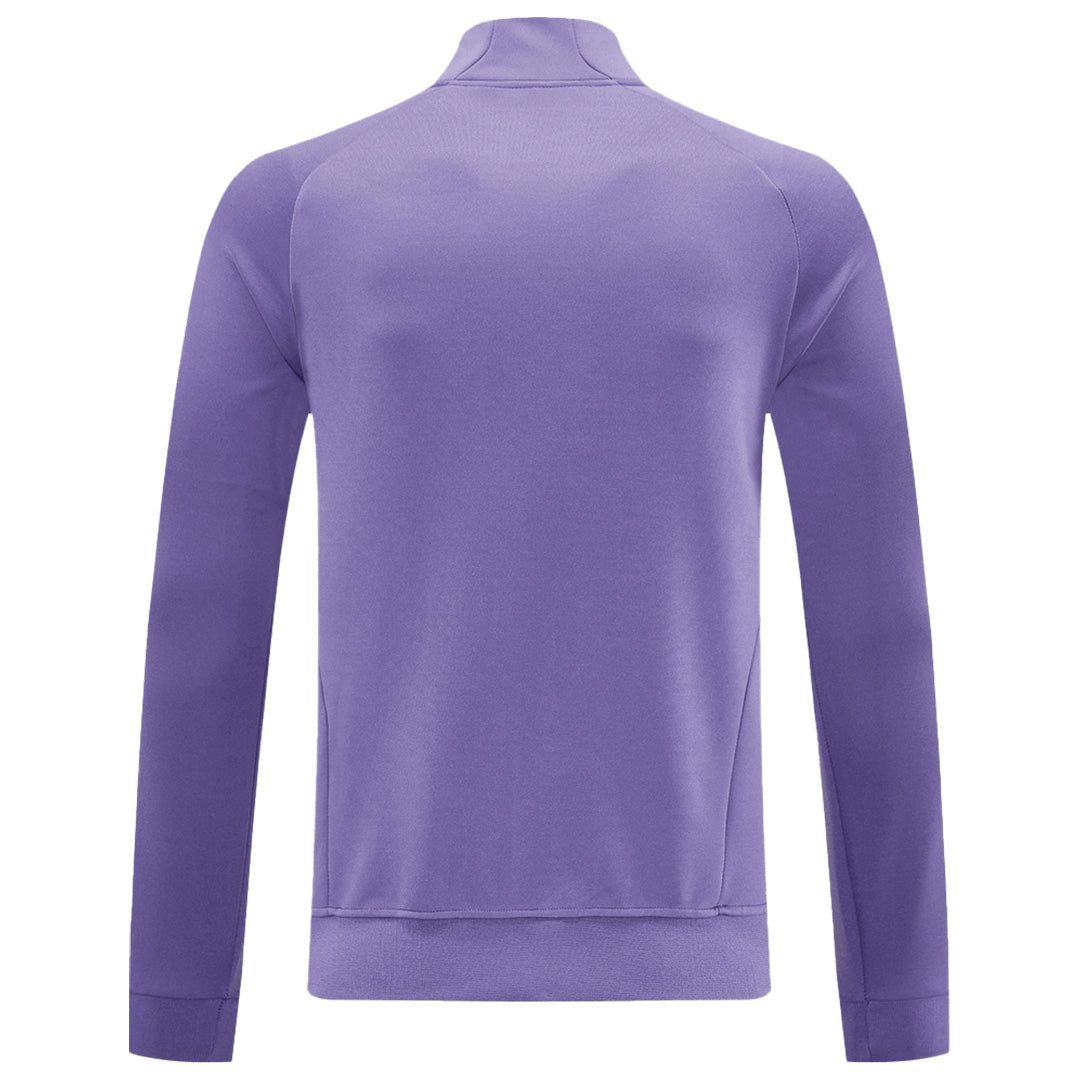 Manchester United Training Tracksuit Kit(Jacket+Pants) Purple 2025/26