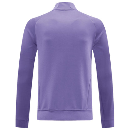 Manchester United Training Tracksuit Kit(Jacket+Pants) Purple 2025/26
