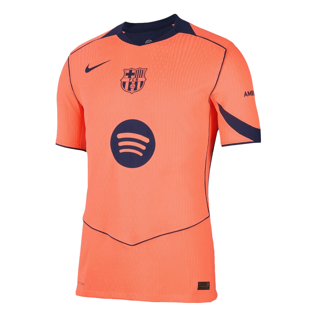 RAPHINHA #11 Barcelona Third Match Jersey Player Version 2025/26 - UCL