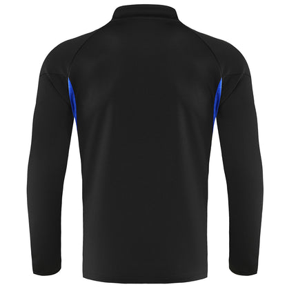 Manchester United 1/4 Zipper Sweat Kit(Top+Pants) Black 2025/26