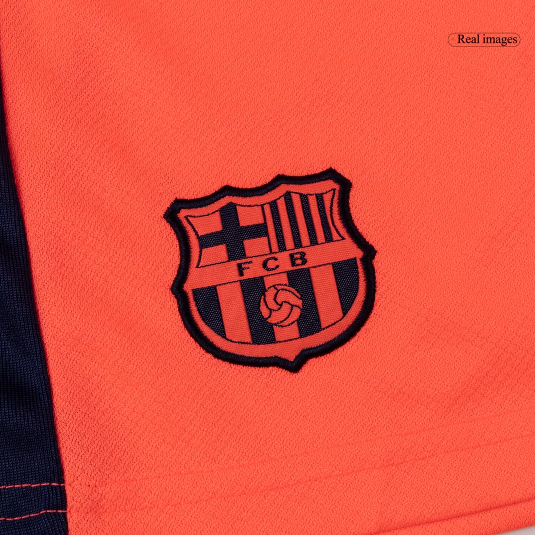 Kids Barcelona Third Jersey Full Kit 2025/26