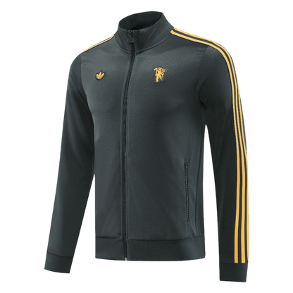 Manchester United Anthem Jacket Black 2025/26
