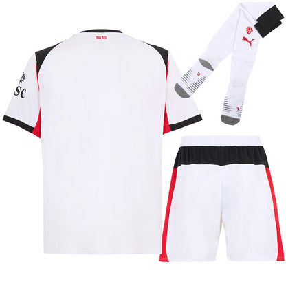 AC Milan Away Jersey Full Kit 2025/26