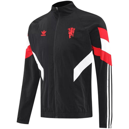 Manchester United Windbreaker Jacket Black 2025/26