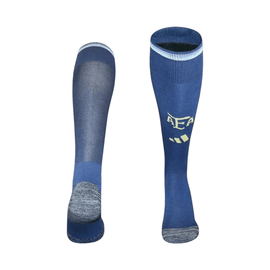 Kids Argentina Home Soccer Socks - Blue 2026