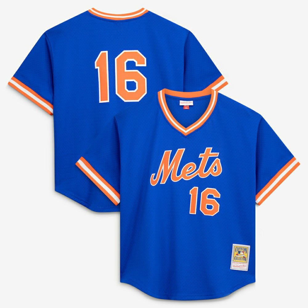 Dwight Gooden New York Mets Authentic Batting Practice Jersey - Royal | Mitchell & Ness
