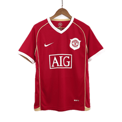 Ronaldo #7 Retro Manchester United Home Jersey 2006/07
