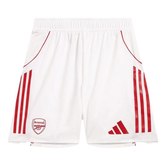 Arsenal Home Match Soccer Shorts Player Verison 2025/26