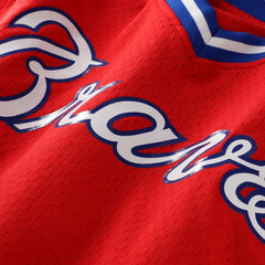 Dale Murphy Atlanta Braves Authentic Batting Practice Jersey - Scarlet | Mitchell & Ness