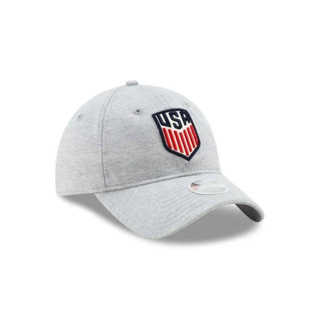 New Era USA Womens Sporty Shine Adjustable Hat - Grey | Hot