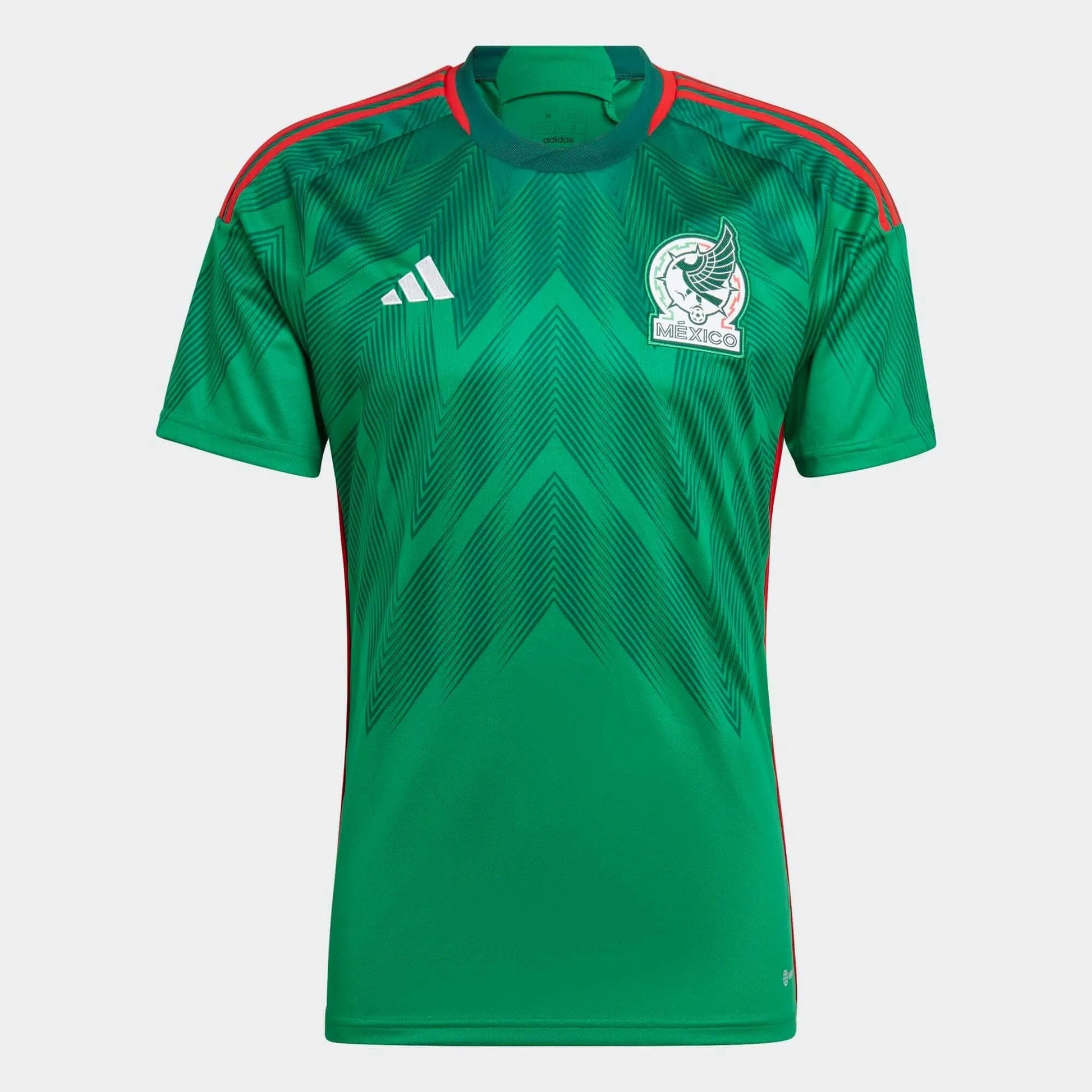 2022-23 Mexico Home Soccer Jersey - Green-Red | Hot
