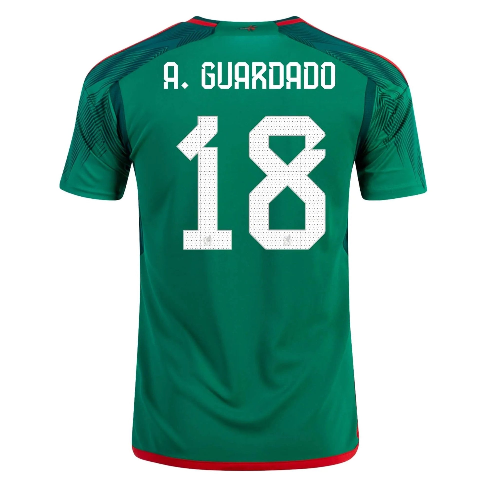 2022-23 Mexico Home Soccer Jersey - Green-Red | Hot