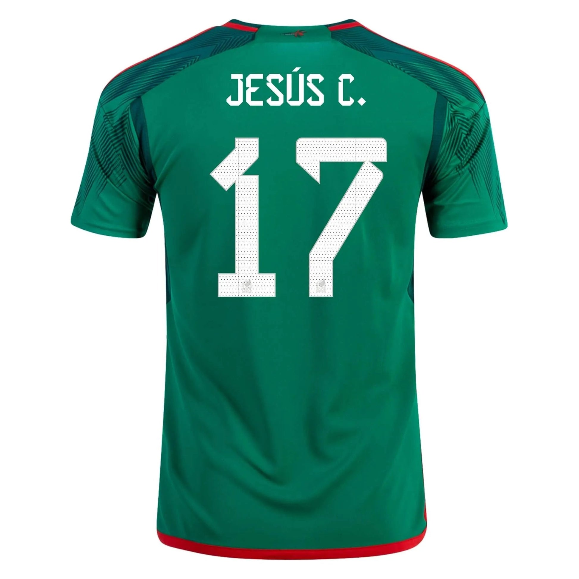 2022-23 Mexico Home Soccer Jersey - Green-Red | Hot