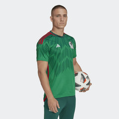 2022-23 Mexico Home Soccer Jersey - Green-Red | Hot