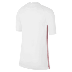 2022-23 France Away Youth Soccer Jersey White-Pink Glaze-Blue | Online