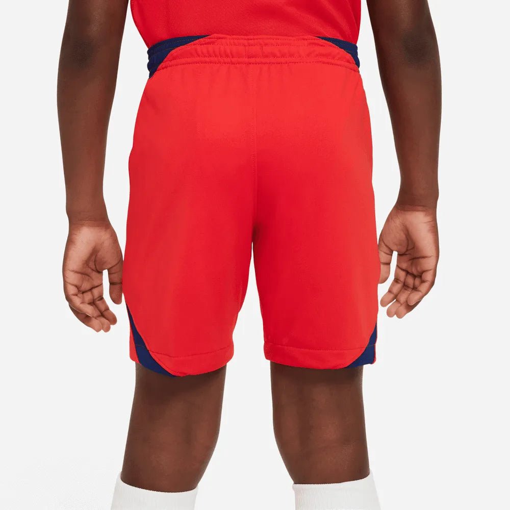 2022-23 England Youth Away Soccer Short Red-Blue Void | Discount