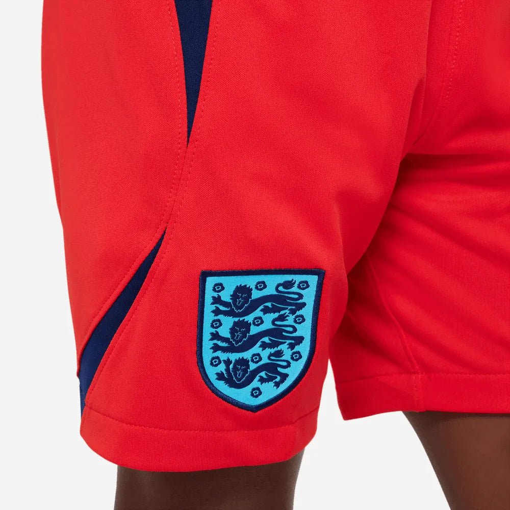 2022-23 England Youth Away Soccer Short Red-Blue Void | Discount