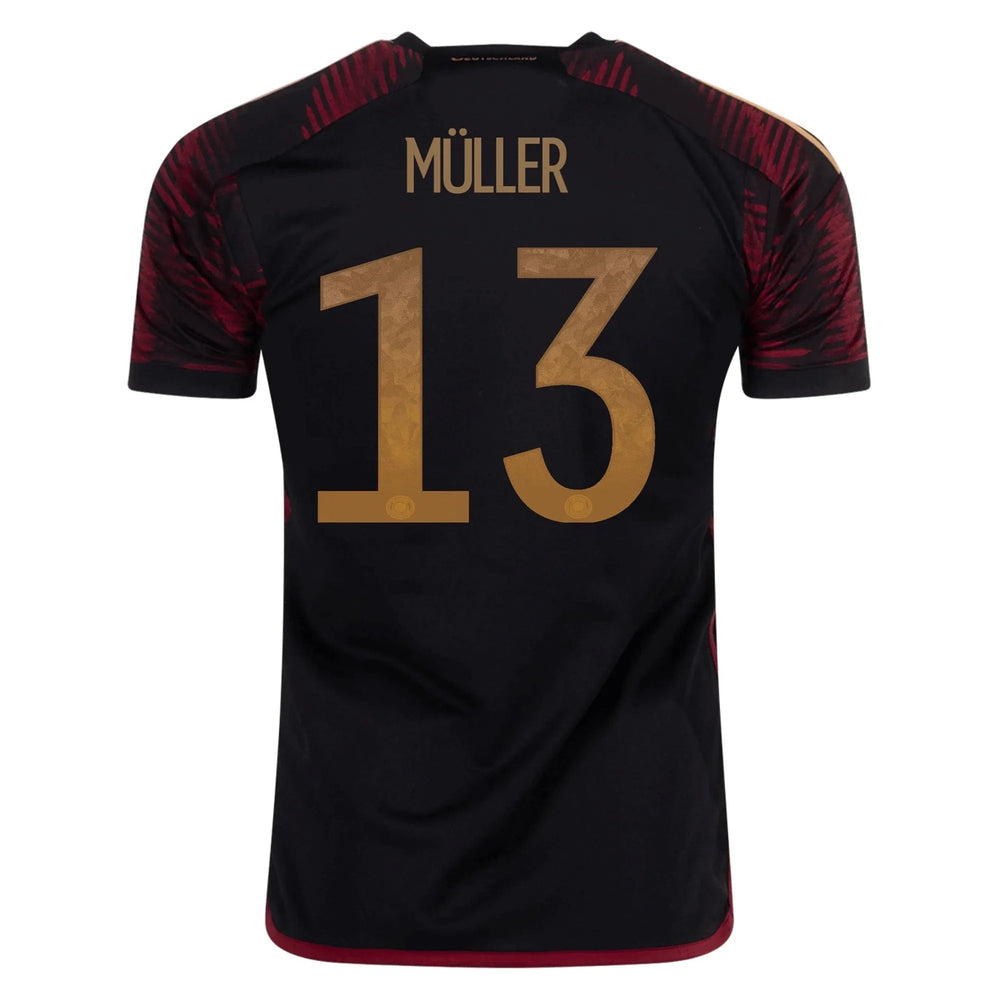 2022-23 Germany Away Soccer Jersey Black | Hot