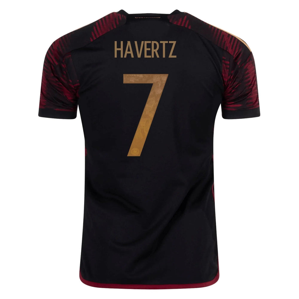 2022-23 Germany Away Soccer Jersey Black | Hot