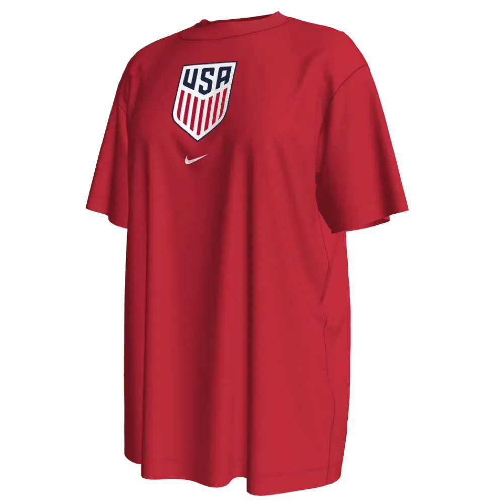 2022-23 USA Women's Crest WC22 Tee - Red | On sale