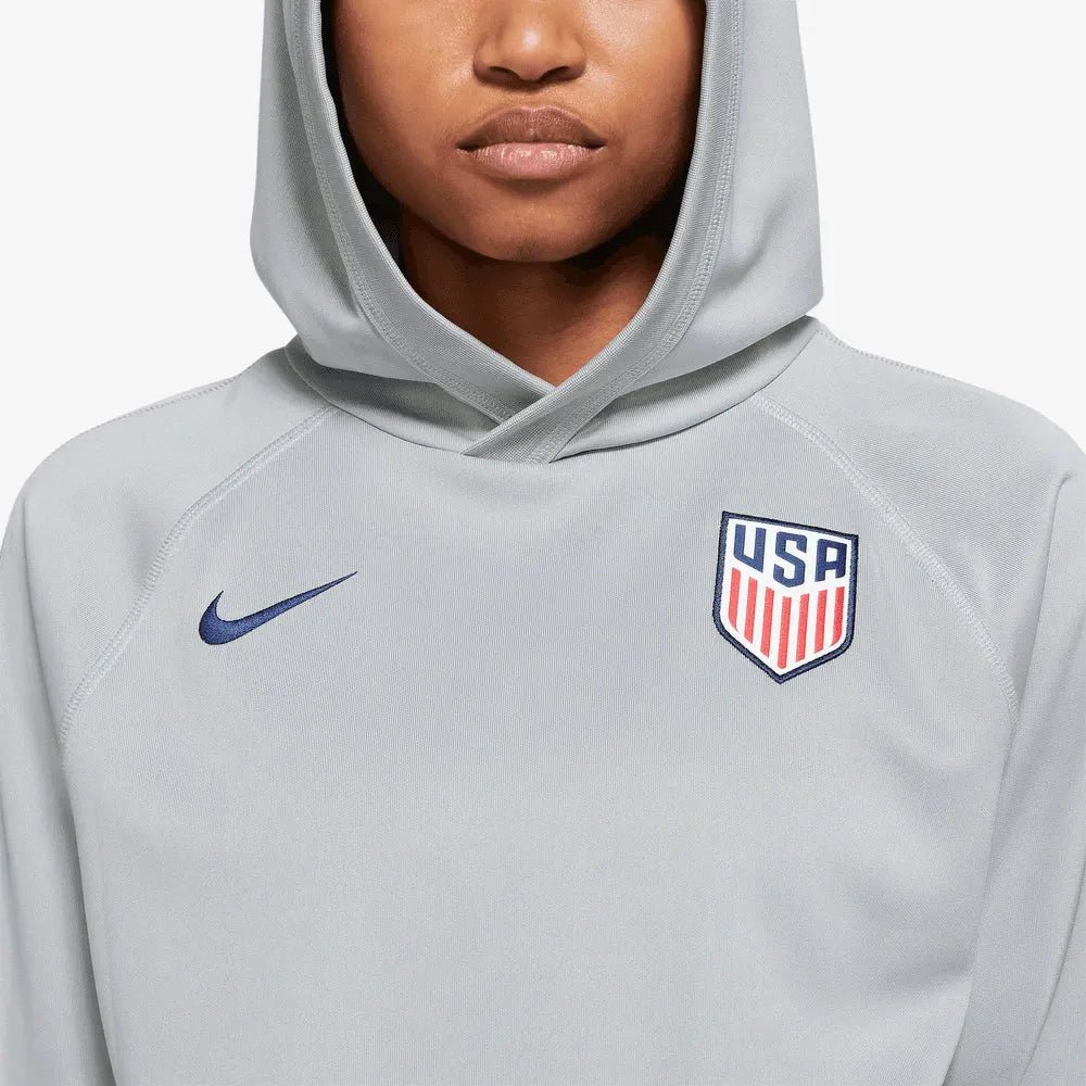 2022-23 USA Women's Travel Soccer Hoodie - Grey | Outlet