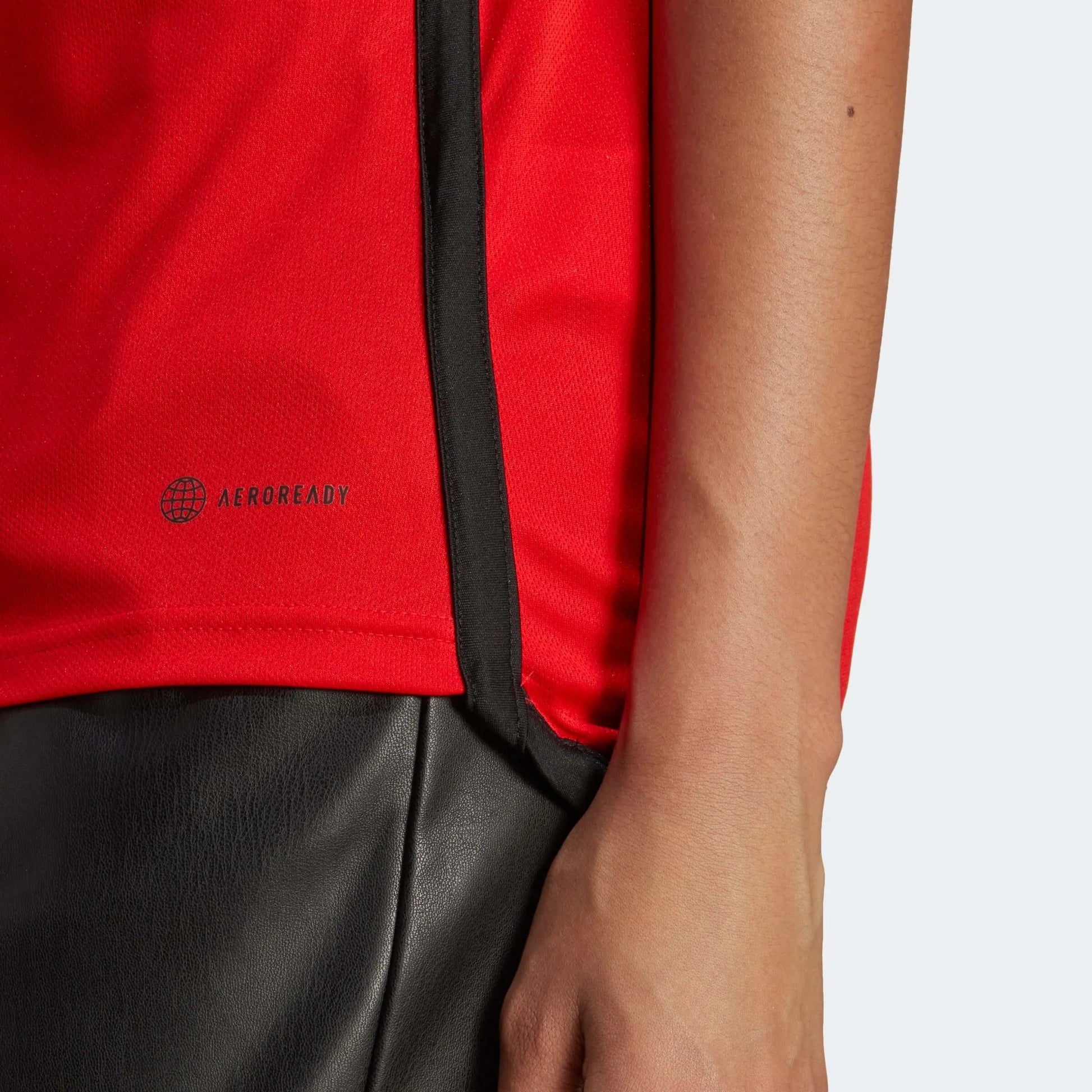 2022-23 Belgium Women's Home Soccer Jersey - Red-Black | Discount