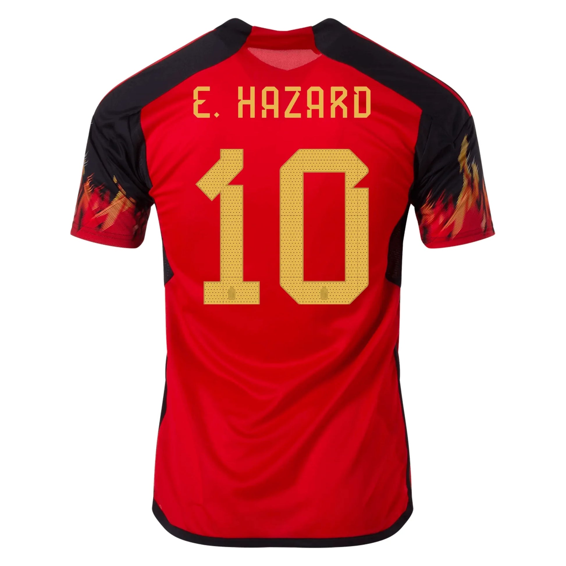2022-23 Belgium Women's Home Soccer Jersey - Red-Black | Discount